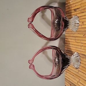 Ann Primrose Murano Vases